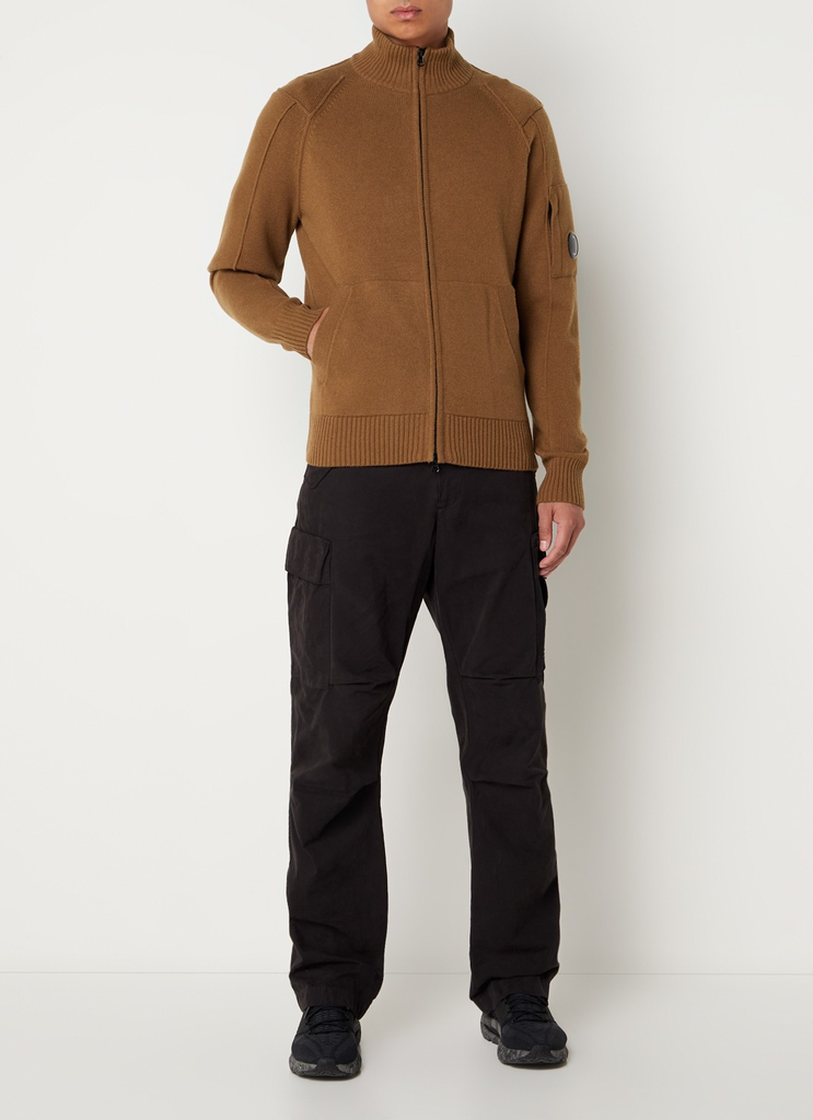 C.P. Company Lambswool vest brown-3.webp