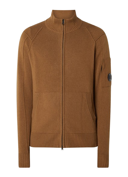 C.P. Company Lambswool felpa/vest brown