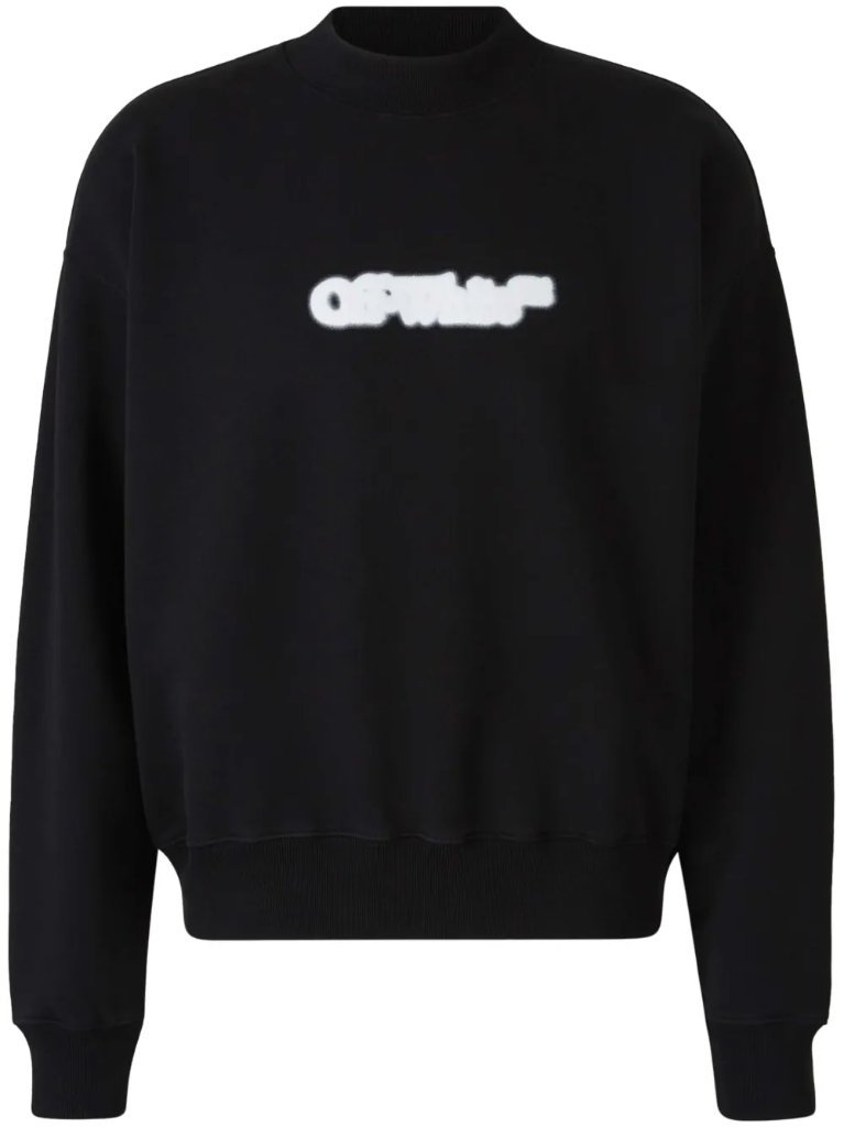 Off-White "blurry" Felpa