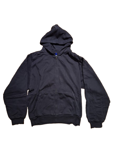 Yeezy double-layer zip-up hoodie