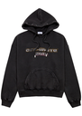 Off-White "Digit Bacchus" Felpa zwart