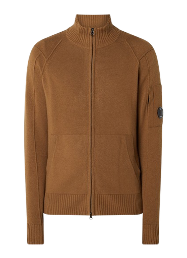 C.P. Company Lambswool felpa/vest brown